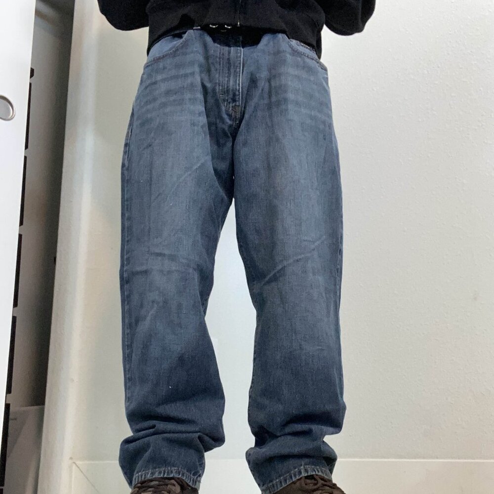 Size 36 Relaxed Fit Calvin Klein Blue Jeans | Quick Shipping